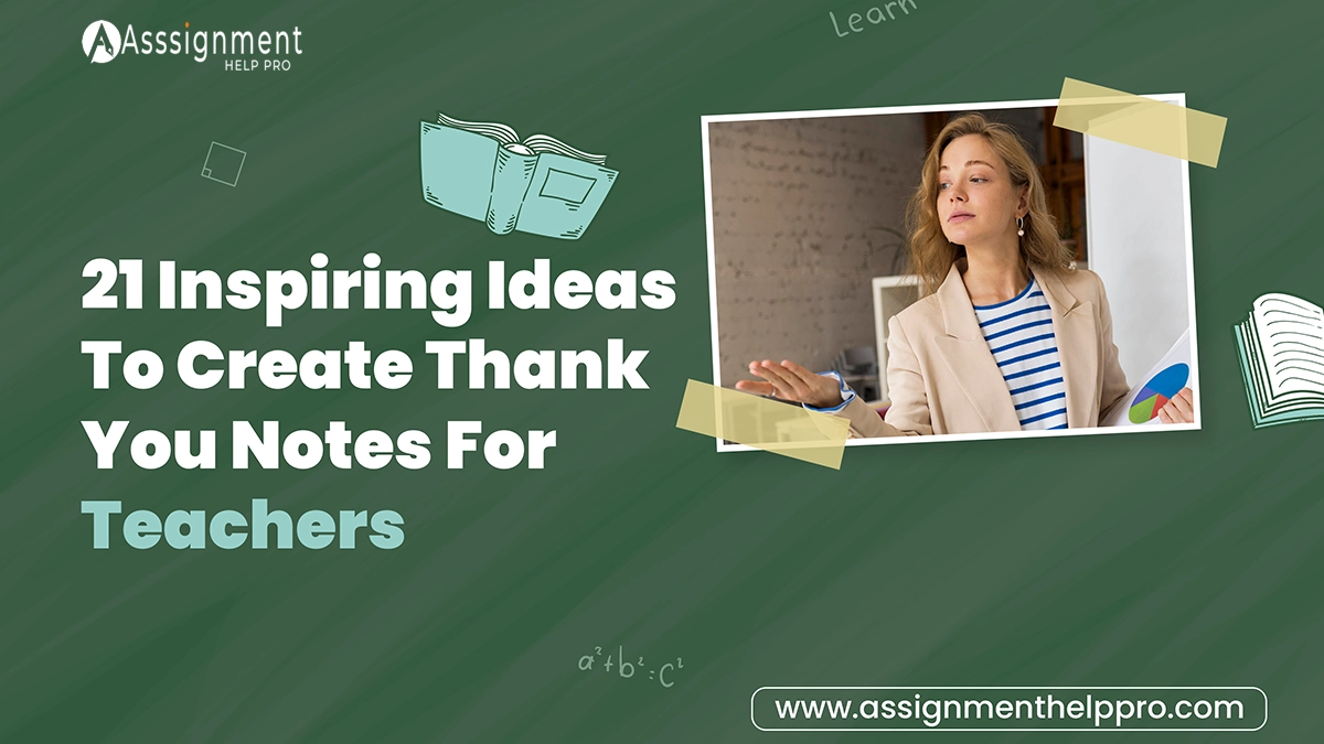 Thank You Notes For Teachers