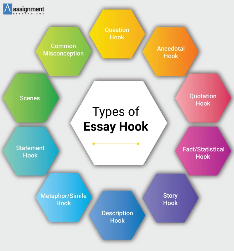 hook for essay types