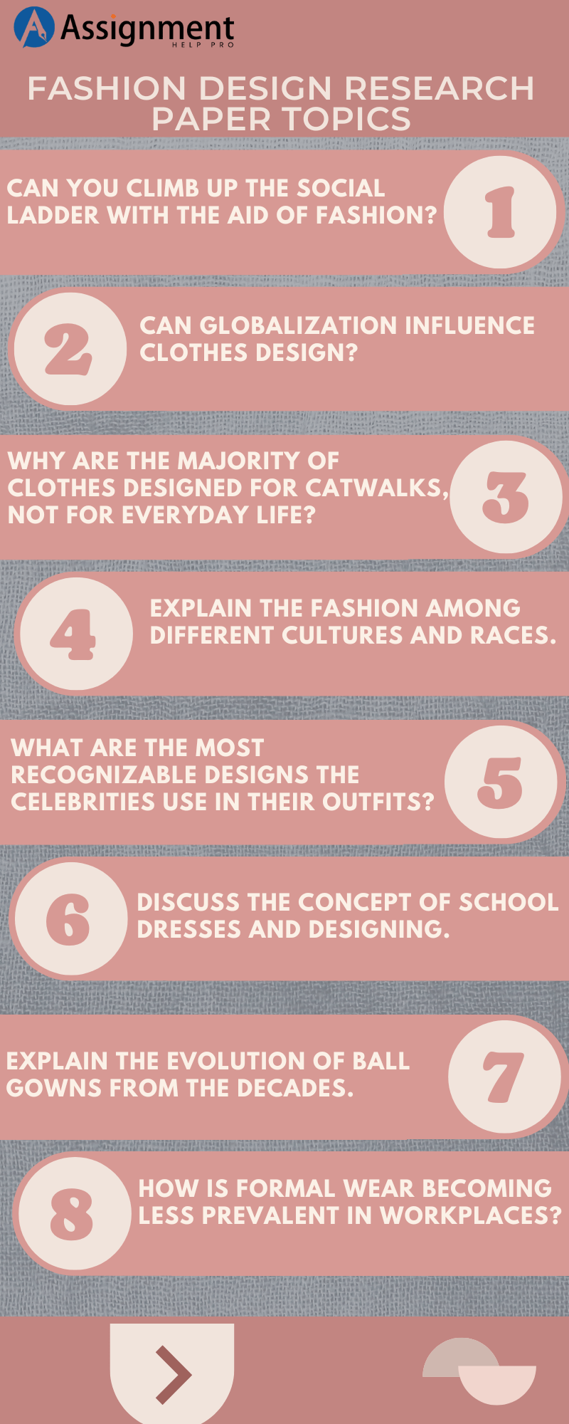research topics in fashion