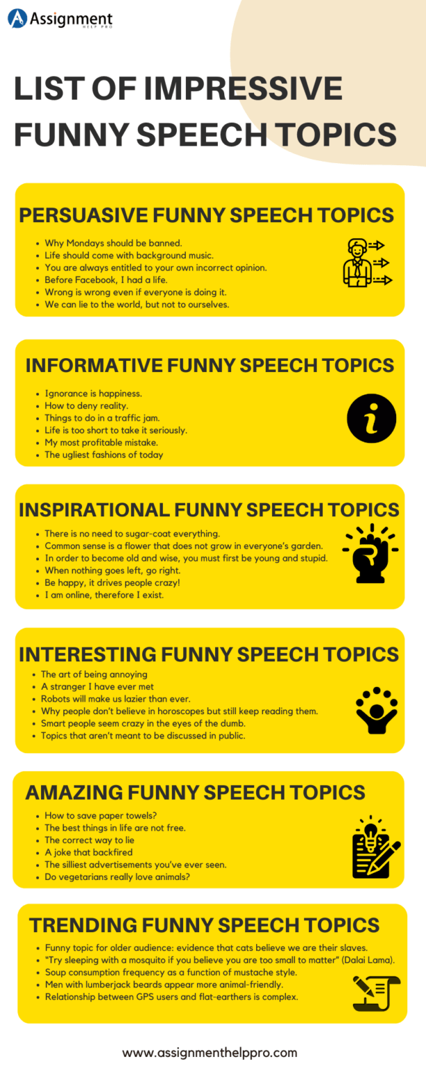 how to make a funny speech intro