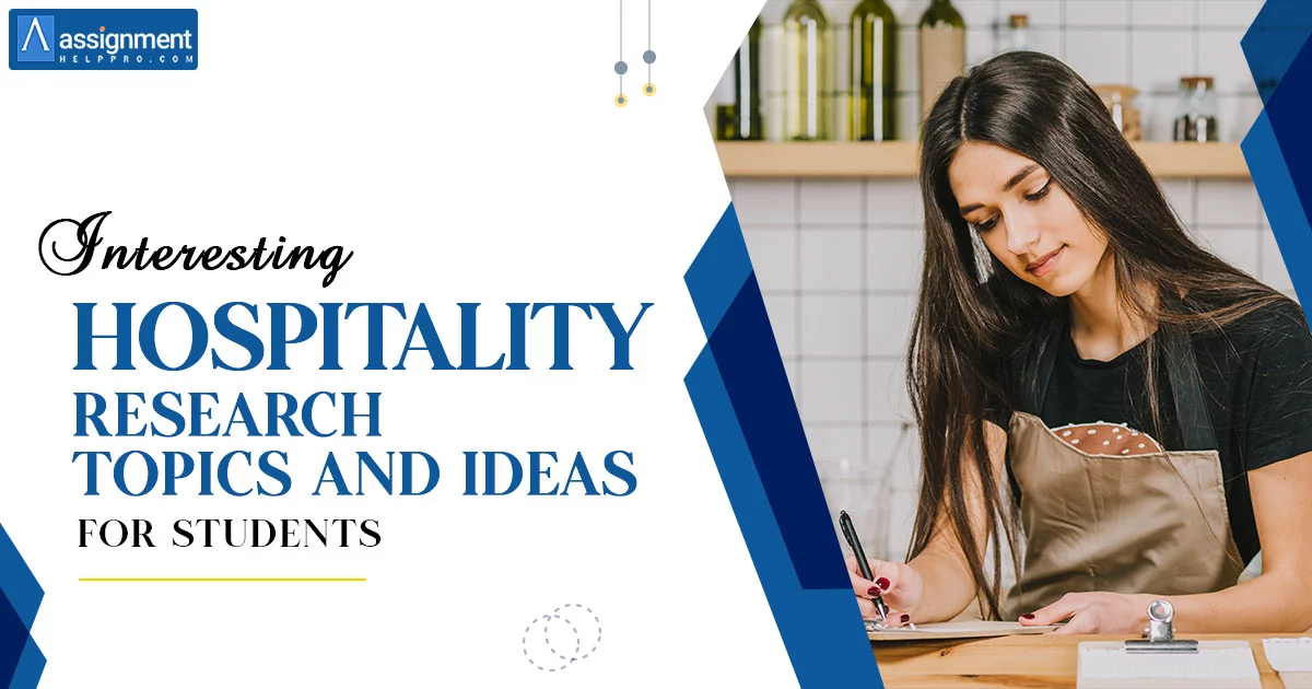 research topic ideas for hospitality industry