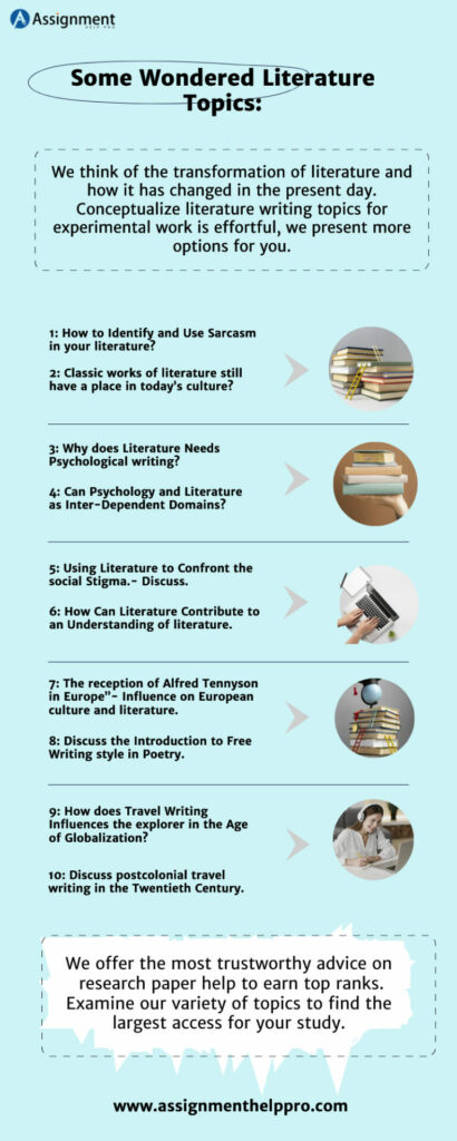 research topics on english literature