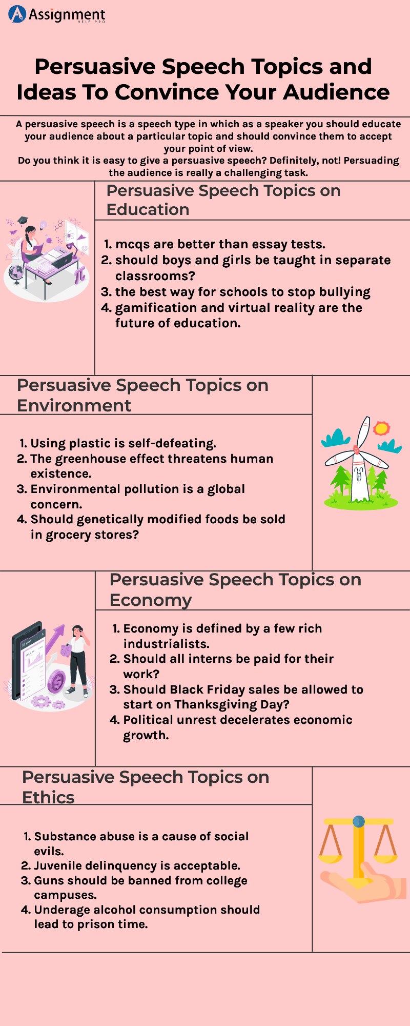 persuasive speech topics to convince