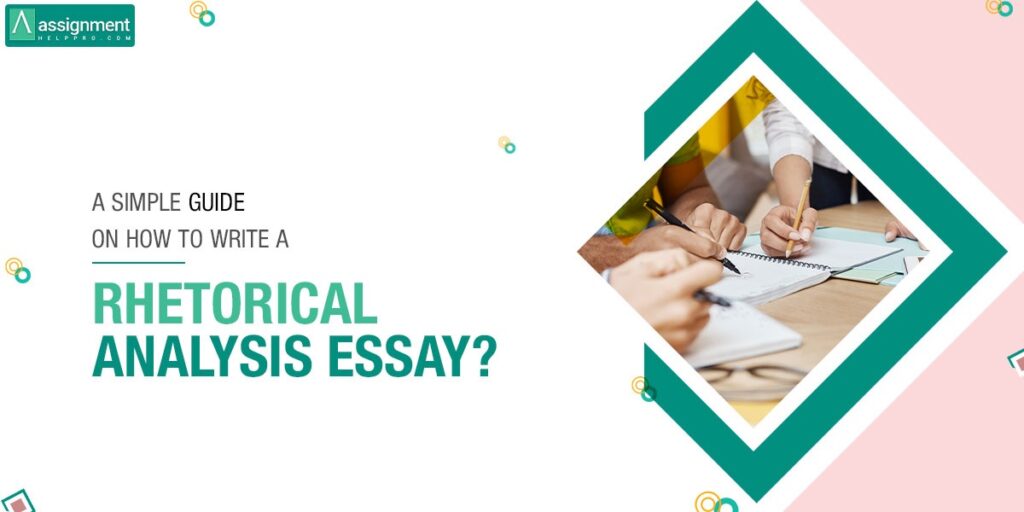 rhetorical analysis essay assignment