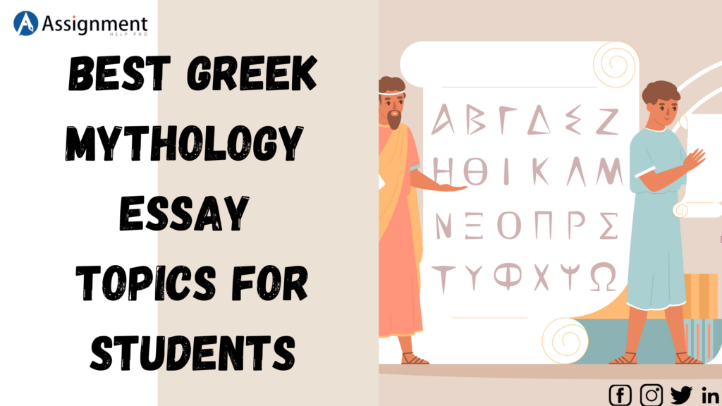 titles for greek mythology essay